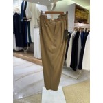 5 Pileli Şalvar Pantolon Sütlü Kahve 5 Pileli Şalvar Pantolon Sütlü Kahve